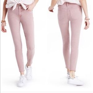 Madewell High Riser Skinny Jeans Muave